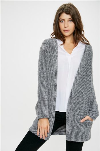 CARDIGAN DAMASCO