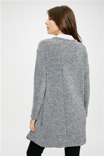 CARDIGAN DAMASCO